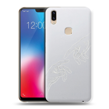 Силиконовый чехол на Vivo V9 с принтом Сотворение мира
