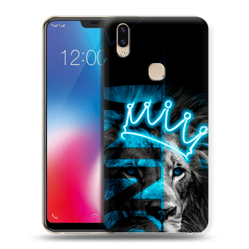 Силиконовый чехол на Vivo V9 с принтом Король лев