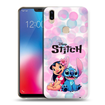 Силиконовый чехол на Vivo V9 с принтом Лило и Стич Силиконовый чехол на Vivo V9 с принтом Лило и Стич