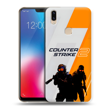 Силиконовый чехол на Vivo V9 с принтом Counter Strike