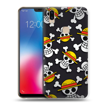 Силиконовый чехол на Vivo V9 с принтом One Piece Ван Пис