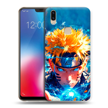 Силиконовый чехол на Vivo V9 с принтом Аниме Наруто Naruto Силиконовый чехол на Vivo V9 с принтом Аниме Наруто Naruto