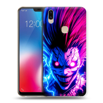 Силиконовый чехол на Vivo V9 с принтом Death note Тетрадь смерти
