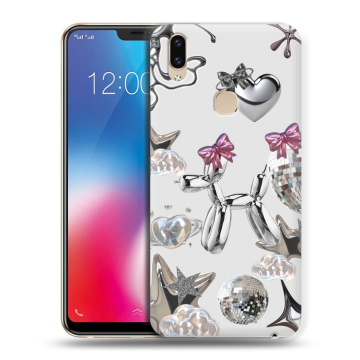 Силиконовый чехол на Vivo V9 с принтом Y2K