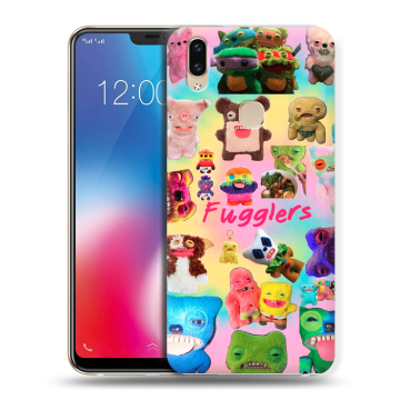 Силиконовый чехол на Vivo V9 с принтом Флагер Fuggler
