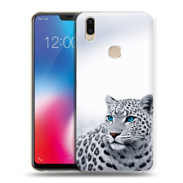 Силиконовый чехол на Vivo V9 с принтом женский