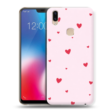 Силиконовый чехол на Vivo V9 с принтом для девочек