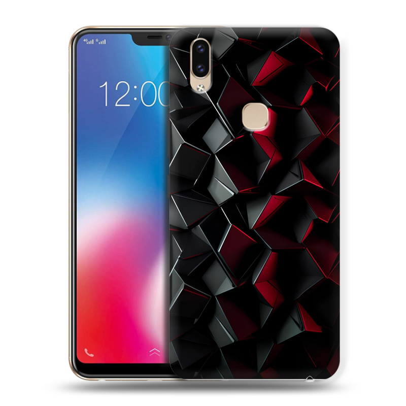 Пластиковый чехол на Vivo V9 с принтом Абстракция Пластиковый чехол на Vivo V9 с принтом Абстракция