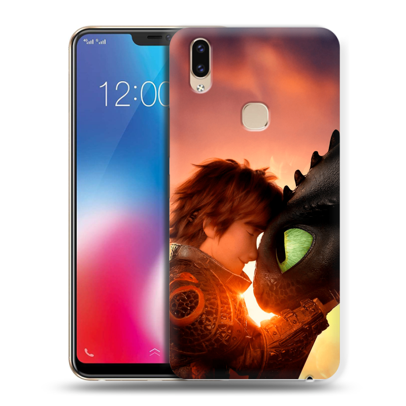 Силиконовый чехол на Vivo V9 с принтом Как приручить дракона Силиконовый чехол на Vivo V9 с принтом Как приручить дракона