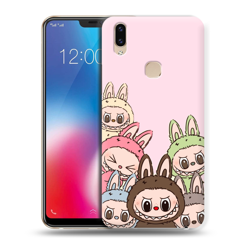 Силиконовый чехол на Vivo V9 с принтом Лабубу Силиконовый чехол на Vivo V9 с принтом Лабубу