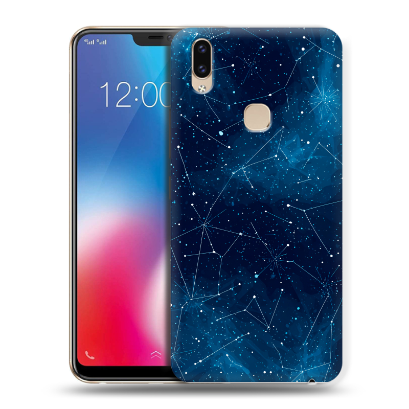 Силиконовый чехол на Vivo V9 с принтом Космос звезды Силиконовый чехол на Vivo V9 с принтом Космос звезды