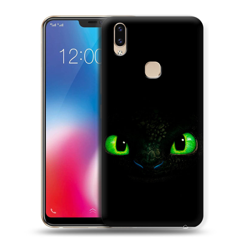 Пластиковый чехол на Vivo V9 с принтом Как приручить дракона Пластиковый чехол на Vivo V9 с принтом Как приручить дракона