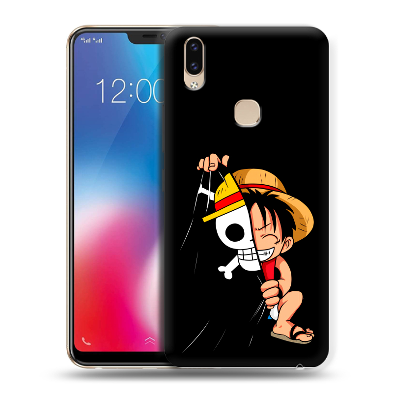 Пластиковый чехол на Vivo V9 с принтом One Piece Ван Пис Пластиковый чехол на Vivo V9 с принтом One Piece Ван Пис