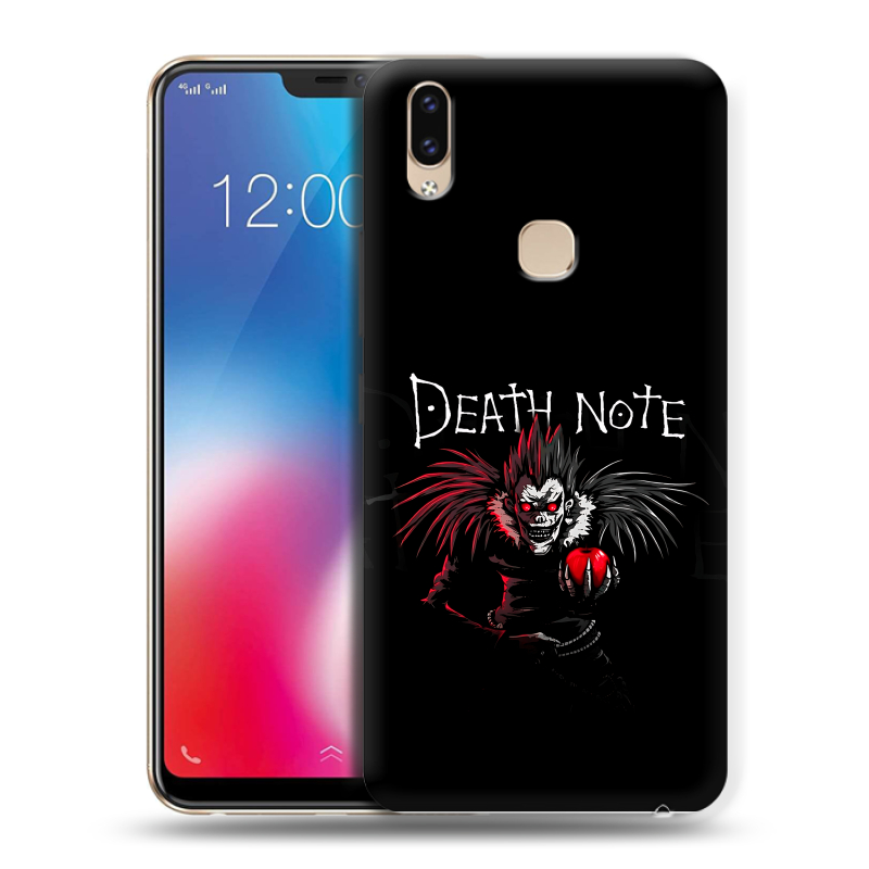 Силиконовый чехол на Vivo V9 с принтом Death note Тетрадь смерти Силиконовый чехол на Vivo V9 с принтом Death note Тетрадь смерти