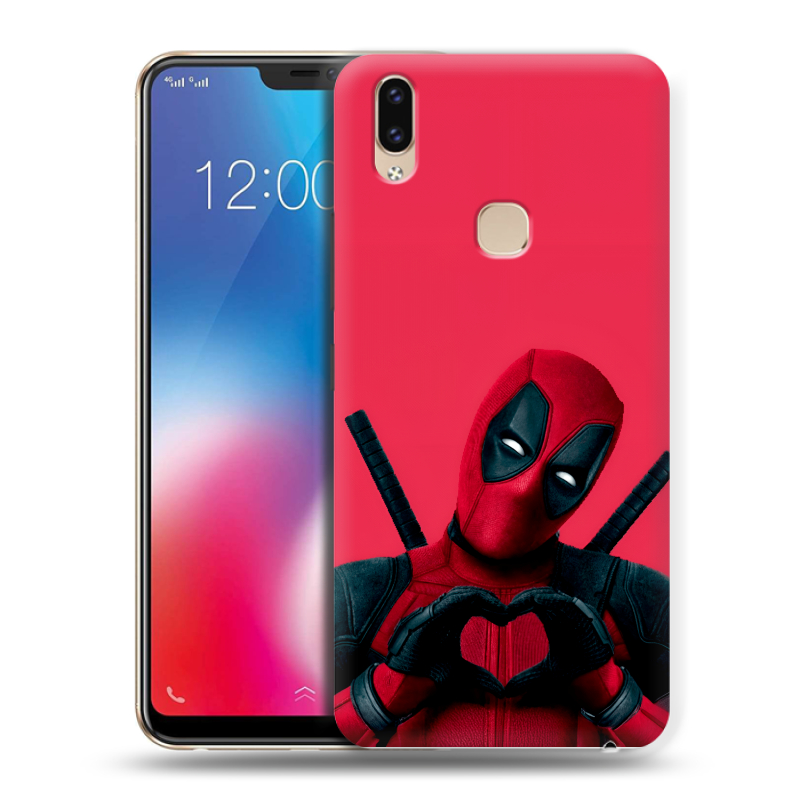 Пластиковый чехол на Vivo V9 с принтом Дедпул Deadpool Пластиковый чехол на Vivo V9 с принтом Дедпул Deadpool