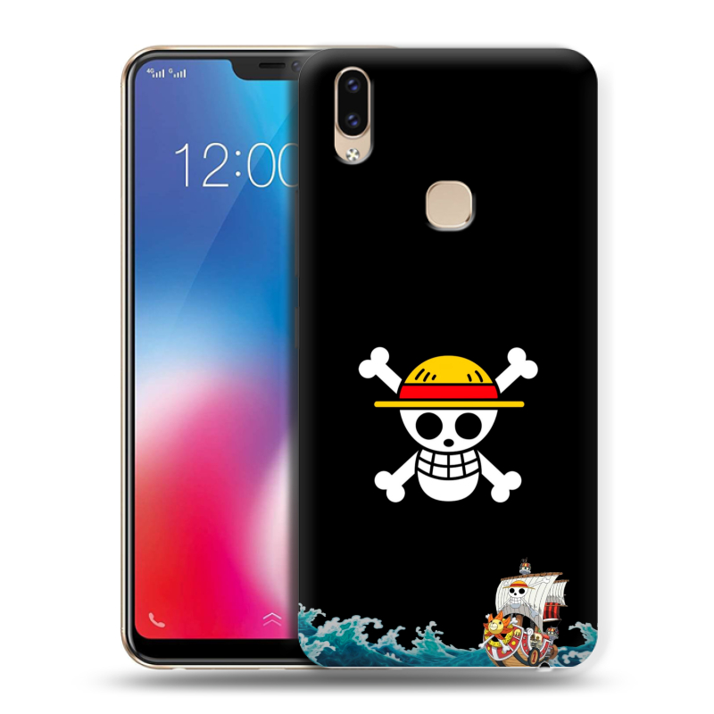 Пластиковый чехол на Vivo V9 с принтом One Piece Ван Пис Пластиковый чехол на Vivo V9 с принтом One Piece Ван Пис