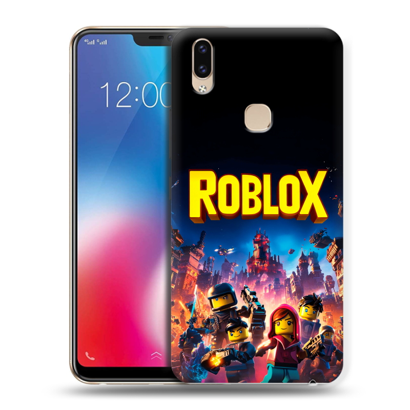 Силиконовый чехол на Vivo V9 с принтом Roblox Роблокс Силиконовый чехол на Vivo V9 с принтом Roblox Роблокс