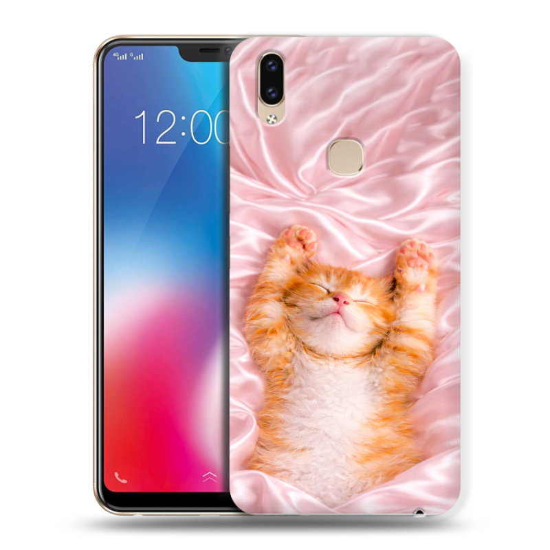 Пластиковый чехол на Vivo V9 с принтом женский Пластиковый чехол на Vivo V9 с принтом женский