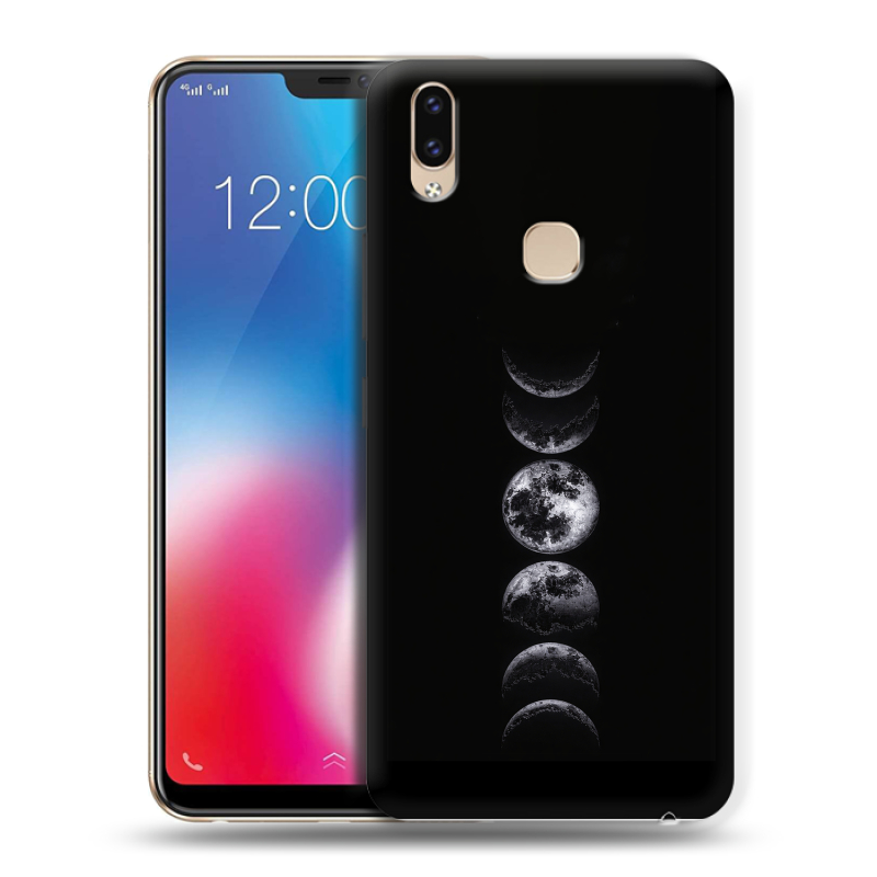 Силиконовый чехол на Vivo V9 с принтом женский Силиконовый чехол на Vivo V9 с принтом женский