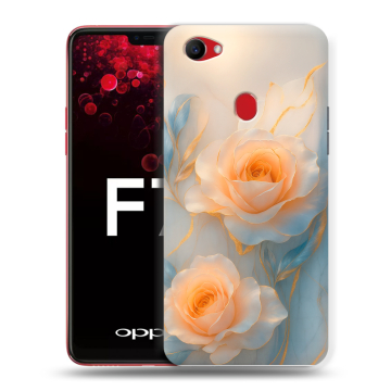 Пластиковый чехол на OPPO F7 с принтом Женский