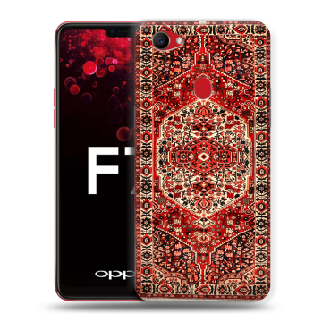 Пластиковый чехол на OPPO F7 с принтом Ковер