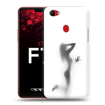 Пластиковый чехол на OPPO F7 с принтом Силуэт Пластиковый чехол на OPPO F7 с принтом Силуэт
