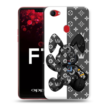 Пластиковый чехол на OPPO F7 с принтом Луи робот Пластиковый чехол на OPPO F7 с принтом Луи робот