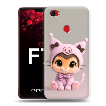 Пластиковый чехол на OPPO F7 с принтом Куроми Kuromi Пластиковый чехол на OPPO F7 с принтом Куроми Kuromi