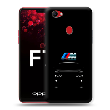 Пластиковый чехол на OPPO F7 с принтом БМВ BMW