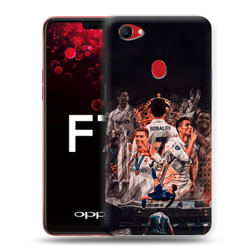 Пластиковый чехол на OPPO F7 с принтом Реал Роналдо Real Ronaldo Пластиковый чехол на OPPO F7 с принтом Реал Роналдо Real Ronaldo