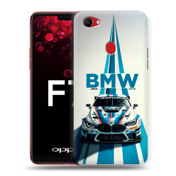 Пластиковый чехол на OPPO F7 с принтом БМВ BMW Пластиковый чехол на OPPO F7 с принтом БМВ BMW