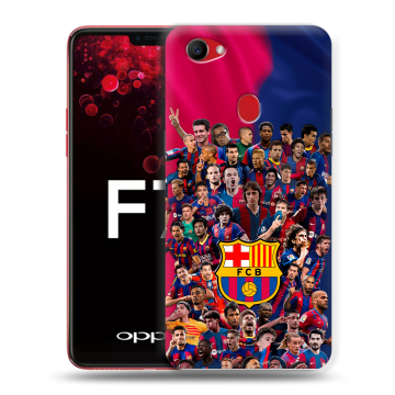 Пластиковый чехол на OPPO F7 с принтом Барселона Barcelona Пластиковый чехол на OPPO F7 с принтом Барселона Barcelona