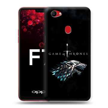 Пластиковый чехол на OPPO F7 с принтом Игра Престолов Game Thrones