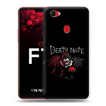 Пластиковый чехол на OPPO F7 с принтом Death note Тетрадь смерти Пластиковый чехол на OPPO F7 с принтом Death note Тетрадь смерти