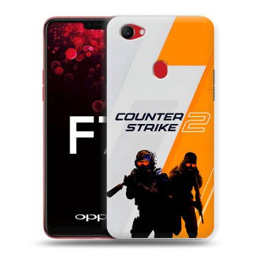 Пластиковый чехол на OPPO F7 с принтом Counter Strike Пластиковый чехол на OPPO F7 с принтом Counter Strike