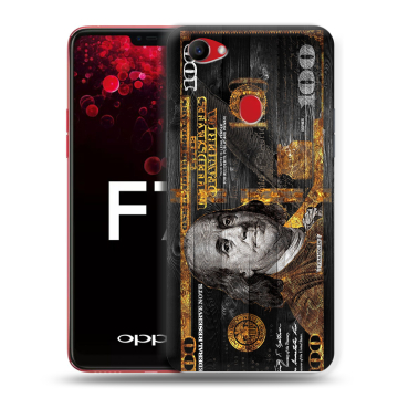 Пластиковый чехол на OPPO F7 с принтом Доллар деньги Пластиковый чехол на OPPO F7 с принтом Доллар деньги
