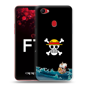 Пластиковый чехол на OPPO F7 с принтом One Piece Ван Пис Пластиковый чехол на OPPO F7 с принтом One Piece Ван Пис