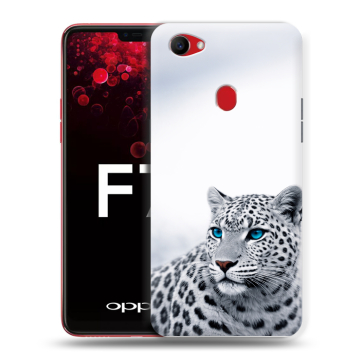 Пластиковый чехол на OPPO F7 с принтом женский