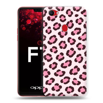 Пластиковый чехол на OPPO F7 с принтом для девочек