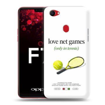 Пластиковый чехол на OPPO F7 с принтом для девочек