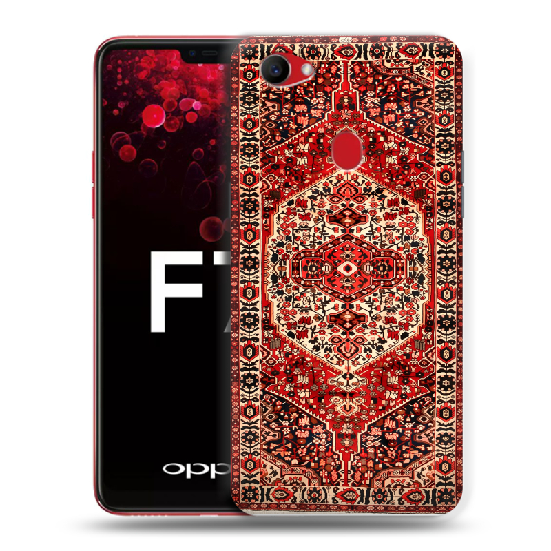 Пластиковый чехол на OPPO F7 с принтом Ковер Пластиковый чехол на OPPO F7 с принтом Ковер