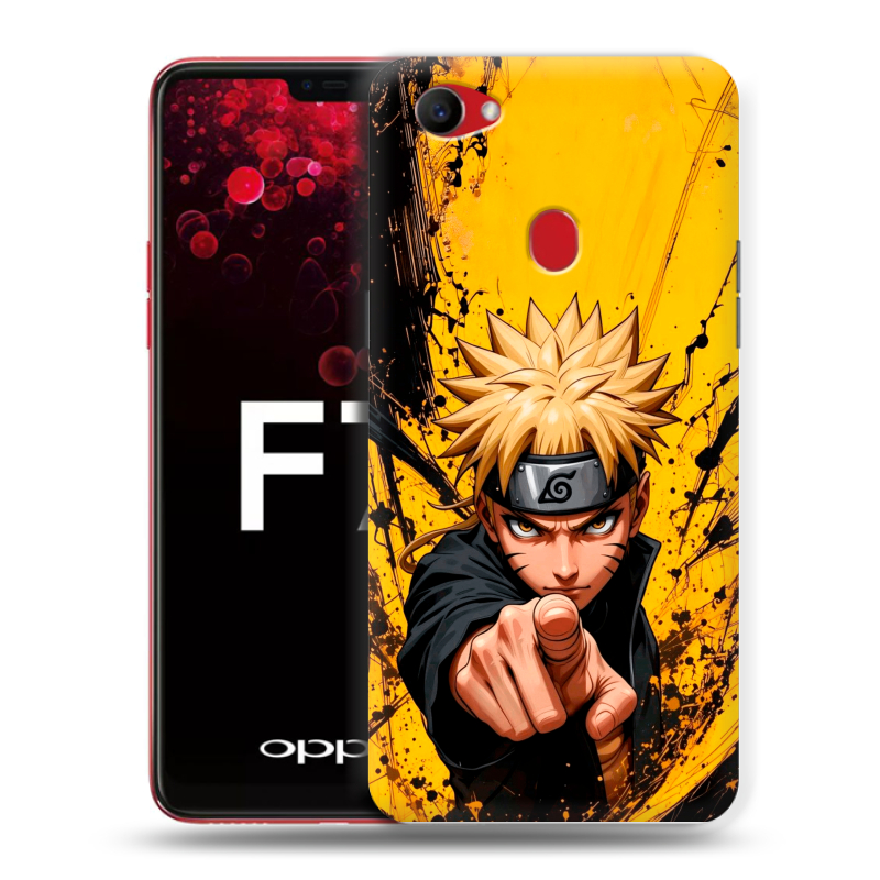 Пластиковый чехол на OPPO F7 с принтом Naruto Наруто Пластиковый чехол на OPPO F7 с принтом Naruto Наруто