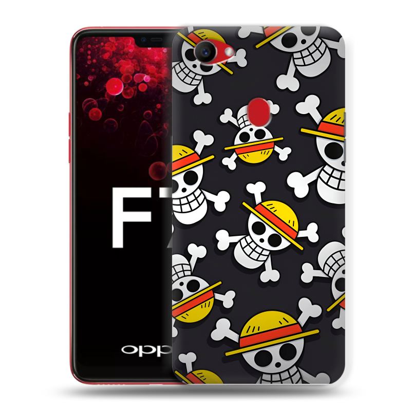 Пластиковый чехол на OPPO F7 с принтом One Piece Ван Пис Пластиковый чехол на OPPO F7 с принтом One Piece Ван Пис