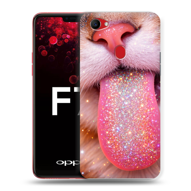 Пластиковый чехол на OPPO F7 с принтом для девочек Пластиковый чехол на OPPO F7 с принтом для девочек