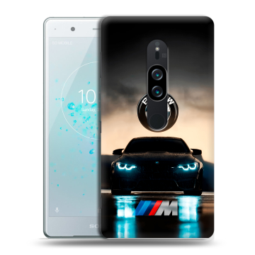 Пластиковый чехол на Sony Xperia XZ2 Premium с принтом БМВ BMW Пластиковый чехол на Sony Xperia XZ2 Premium с принтом БМВ BMW