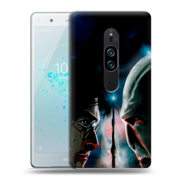 Пластиковый чехол на Sony Xperia XZ2 Premium с принтом Гарри Поттер Harry Potter Пластиковый чехол на Sony Xperia XZ2 Premium с принтом Гарри Поттер Harry Potter