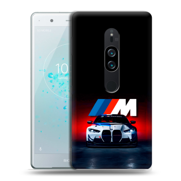 Пластиковый чехол на Sony Xperia XZ2 Premium с принтом БМВ BMW Пластиковый чехол на Sony Xperia XZ2 Premium с принтом БМВ BMW