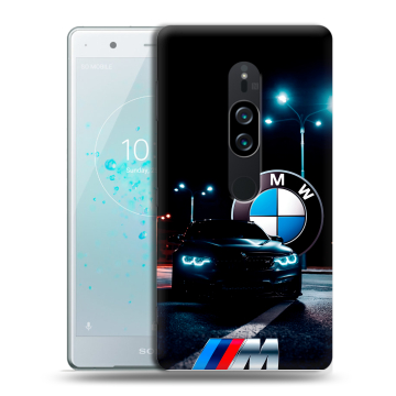 Пластиковый чехол на Sony Xperia XZ2 Premium с принтом БМВ BMW Пластиковый чехол на Sony Xperia XZ2 Premium с принтом БМВ BMW