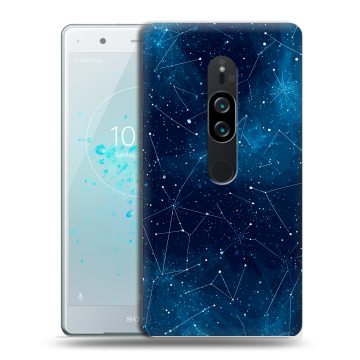 Пластиковый чехол на Sony Xperia XZ2 Premium с принтом Космос звезды Пластиковый чехол на Sony Xperia XZ2 Premium с принтом Космос звезды
