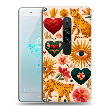 Пластиковый чехол на Sony Xperia XZ2 Premium с принтом Модный принт Пластиковый чехол на Sony Xperia XZ2 Premium с принтом Модный принт